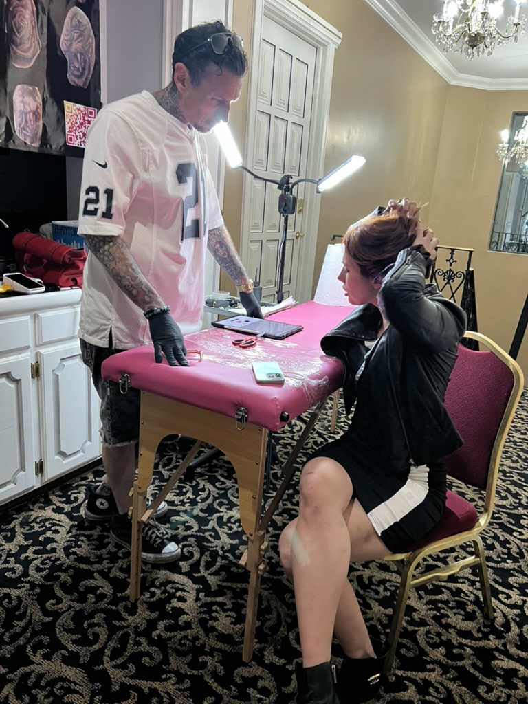 Black and grey tattoo work from private offsite event — Joshua Cole