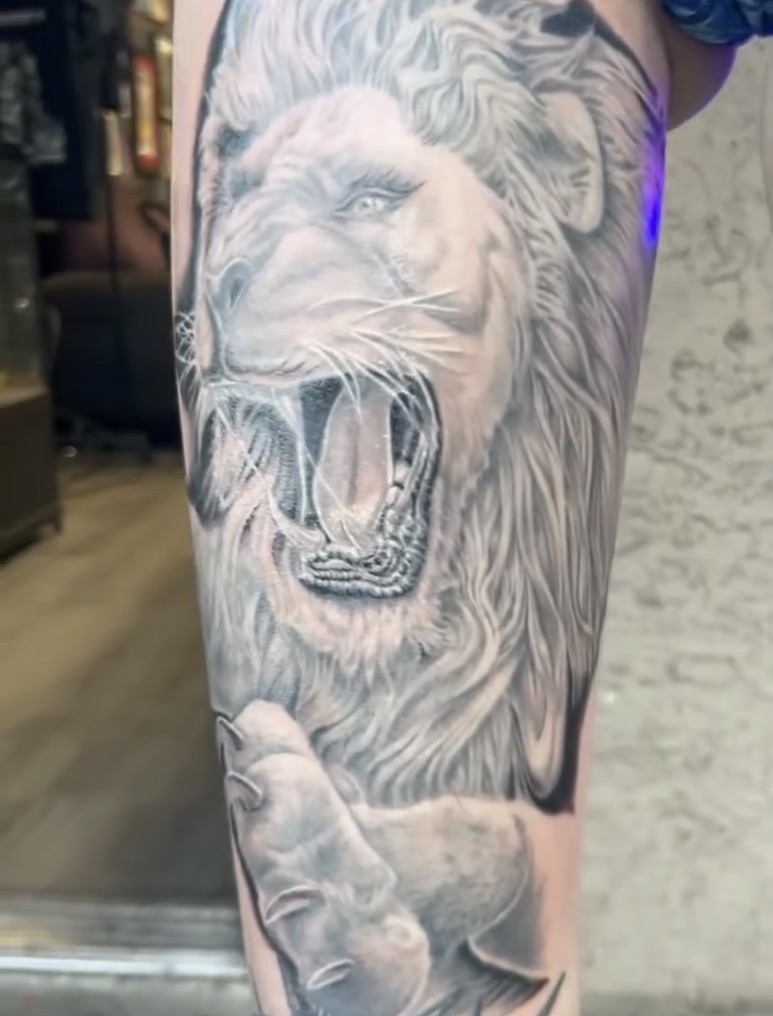 Katelyn Cole ear curation piercing — Work of Art Las Vegas